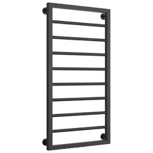 Полотенцесушитель водяной Сунержа Канцлер 15-0254-1050, высота 100 см, ширина 50 см, нижнее подключение 50 см, цвет тёмный титан муар