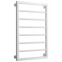 Полотенцесушитель водяной Сунержа Канцлер 12-0254-8050, высота 80 см, ширина 50 см, нижнее подключение 50 см, цвет белый