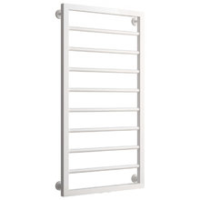 Полотенцесушитель водяной Сунержа Канцлер 12-0254-1050, высота 100 см, ширина 50 см, нижнее подключение 50 см, цвет белый