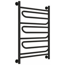 Полотенцесушитель водяной Сунержа Элегия+ 31-0205-8060, высота 80 см, ширина 60 см, универсальное подключение, цвет матовый черный