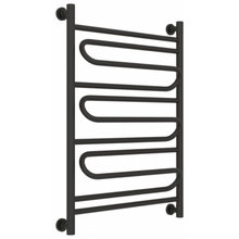 Полотенцесушитель водяной Сунержа Элегия+ 15-0205-8060, высота 80 см, ширина 60 см, универсальное подключение, цвет тёмный титан муар