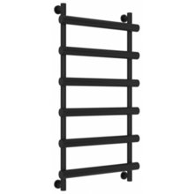 Полотенцесушитель водяной Сунержа Атлант 31-0226-1050, высота 100 см, ширина 50 см, универсальное подключение, цвет матовый черный