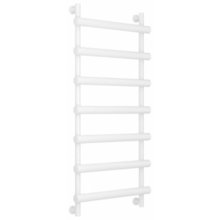 Полотенцесушитель водяной Сунержа Атлант 30-0226-1250, высота 120 см, ширина 50 см, универсальное подключение, цвет матовый белый