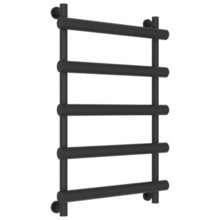 Полотенцесушитель водяной Сунержа Атлант 15-0226-8050, высота 80 см, ширина 50 см, универсальное подключение, цвет тёмный титан муар