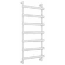 Полотенцесушитель водяной Сунержа Атлант 12-0226-1250, высота 120 см, ширина 50 см, универсальное подключение, цвет белый