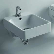 Биде Kerasan Cento 352401*1 35 x 51 см подвесное, прямоугольное, белый