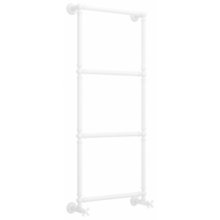 Полотенцесушитель водяной Сунержа Ренессанс 1304 30-0280-1250, высота 120 см, ширина 50 см, нижнее подключение, цвет матовый белый