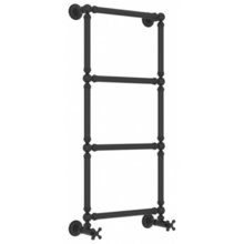 Полотенцесушитель водяной Сунержа Ренессанс 1304 15-0280-9640, высота 96 см, ширина 40 см, нижнее подключение 40 см, цвет тёмный титан муар