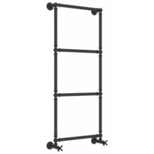 Полотенцесушитель водяной Сунержа Ренессанс 1304 15-0280-1250, высота 120 см, ширина 50 см, нижнее подключение 50 см, цвет тёмный титан муар