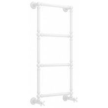 Полотенцесушитель водяной Сунержа Ренессанс 1304 12-0280-9640, высота 96 см, ширина 40 см, нижнее подключение 40 см, цвет белый