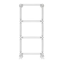 Полотенцесушитель водяной Сунержа Ренессанс 1304 071-0280-9640, высота 96 см, ширина 40 см, нижнее подключение 40 см, цвет сатин