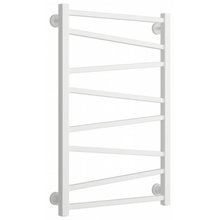 Полотенцесушитель водяной Сунержа Сирокко 30-0253-8050, высота 80 см, ширина 50 см, нижнее подключение, цвет белый матовый