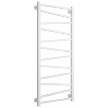 Полотенцесушитель водяной Сунержа Сирокко 30-0253-1250, высота 120 см, ширина 50 см, нижнее подключение, цвет белый матовый