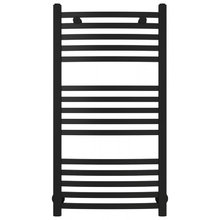 Полотенцесушитель водяной Сунержа Аркус 31-0251-8040, высота 80 см, ширина 40 см, универсальное подключение, цвет матовый черный