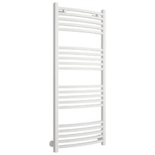 Полотенцесушитель водяной Сунержа Аркус 30-0251-1250, высота 120 см, ширина 50 см, универсальное подключение, цвет матовый белый