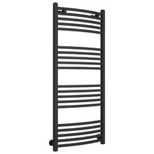 Полотенцесушитель водяной Сунержа Аркус 15-0251-1250, высота 120 см, ширина 50 см, универсальное подключение, цвет тёмный титан муар