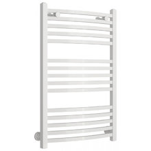 Полотенцесушитель водяной Сунержа Аркус 12-0251-8050, высота 80 см, ширина 50 см, универсальное подключение, цвет белый