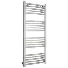 Полотенцесушитель водяной Сунержа Аркус 071-0251-1250, высота 120 см, ширина 50 см, универсальное подключение, цвет сатин