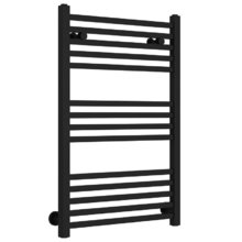 Полотенцесушитель водяной Сунержа Модус 31-0250-8050, высота 80 см, ширина 50 см, универсальное подключение, цвет матовый черный