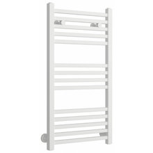 Полотенцесушитель водяной Сунержа Модус 30-0250-8040, высота 80 см, ширина 40 см, универсальное подключение, цвет матовый белый