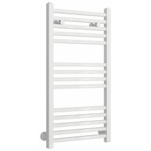 Полотенцесушитель водяной Сунержа Модус 12-0250-8040, высота 80 см, ширина 40 см, универсальное подключение, цвет белый