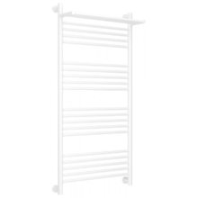 Полотенцесушитель водяной Сунержа Богема+ 30-0223-1260, высота 120 см, ширина 60 см, универсальное подключение, с полкой, цвет матовый белый