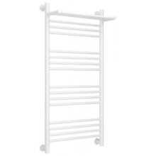 Полотенцесушитель водяной Сунержа Богема+ 12-0223-1050, высота 100 см, ширина 50 см, универсальное подключение, с полкой, цвет белый