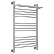 Полотенцесушитель водяной Сунержа Богема+ 071-0223-8050, высота 80 см, ширина 50 см, универсальное подключение, с полкой, цвет сатин