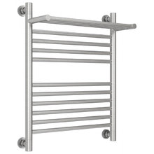 Полотенцесушитель водяной Сунержа Богема+ 071-0223-6050, высота 60 см, ширина 50 см, универсальное подключение, с полкой, цвет сатин