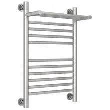 Полотенцесушитель водяной Сунержа Богема+ 071-0223-6040, высота 60 см, ширина 40 см, универсальное подключение, с полкой, цвет сатин