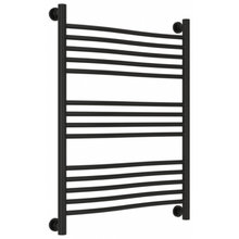 Полотенцесушитель водяной Сунержа Флюид+ 31-0222-8060, высота 80, ширина 60 см, универсальное подключение, цвет матовый черный