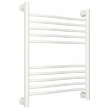 Полотенцесушитель водяной Сунержа Флюид+ 30-0222-6050, высота 60, ширина 50 см, универсальное подключение, цвет матовый белый