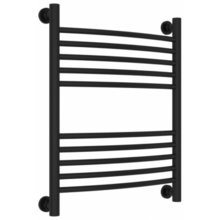 Полотенцесушитель водяной Сунержа Богема+ 31-0221-6050, высота 60 см, ширина 50 см, универсальное подключение, цвет матовый черный
