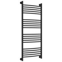 Полотенцесушитель водяной Сунержа Богема+ 31-0221-1250, высота 120 см, ширина 50 см, универсальное подключение, цвет матовый черный