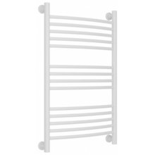 Полотенцесушитель водяной Сунержа Богема+ 30-0221-8050, высота 80 см, ширина 50 см, универсальное подключение, цвет матовый белый