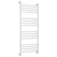 Полотенцесушитель водяной Сунержа Богема+ 30-0221-1250, высота 120 см, ширина 50 см, универсальное подключение, цвет матовый белый