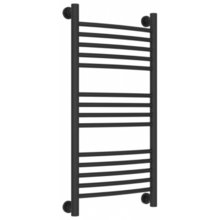 Полотенцесушитель водяной Сунержа Богема+ 15-0221-8040, высота 80 см, ширина 40 см, универсальное подключение, цвет тёмный титан муар