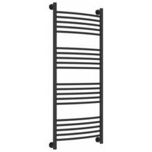 Полотенцесушитель водяной Сунержа Богема+ 15-0221-1250, высота 120 см, ширина 50 см, универсальное подключение, цвет тёмный титан муар