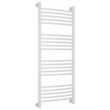 Полотенцесушитель водяной Сунержа Богема+ 12-0221-1250, высота 120 см, ширина 50 см, универсальное подключение, цвет белый