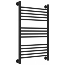 Полотенцесушитель водяной Сунержа Богема+ 31-0220-8050, высота 80 см, ширина 50 см, универсальное подключение, цвет матовый черный