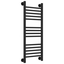 Полотенцесушитель водяной Сунержа Богема+ 31-0220-8030, высота 80 см, ширина 30 см, универсальное подключение, цвет матовый черный