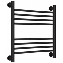 Полотенцесушитель водяной Сунержа Богема+ 31-0220-5050, высота 50 см, ширина 50 см, универсальное подключение, цвет матовый черный