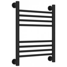 Полотенцесушитель водяной Сунержа Богема+ 31-0220-5040, высота 50 см, ширина 40 см, универсальное подключение, цвет матовый черный