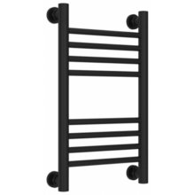 Полотенцесушитель водяной Сунержа Богема+ 31-0220-5030, высота 50 см, ширина 30 см, универсальное подключение, цвет матовый черный