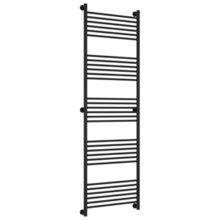 Полотенцесушитель водяной Сунержа Богема+ 31-0220-1960, высота 190 см, ширина 60 см, универсальное подключение, цвет матовый черный