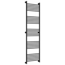 Полотенцесушитель водяной Сунержа Богема+ 31-0220-1950, высота 190 см, ширина 50 см, универсальное подключение, цвет матовый черный