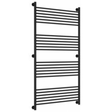 Полотенцесушитель водяной Сунержа Богема+ 31-0220-1580, высота 150 см, ширина 80 см, универсальное подключение, цвет матовый черный