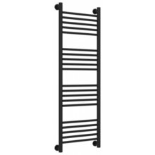 Полотенцесушитель водяной Сунержа Богема+ 31-0220-1240, высота 120 см, ширина 40 см, универсальное подключение, цвет матовый черный