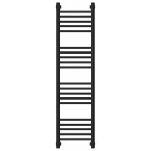 Полотенцесушитель водяной Сунержа Богема+ 31-0220-1230, высота 120 см, ширина 30 см, универсальное подключение, цвет матовый черный