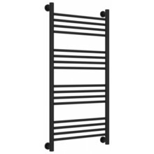 Полотенцесушитель водяной Сунержа Богема+ 31-0220-1050, высота 100 см, ширина 50 см, универсальное подключение, цвет матовый черный